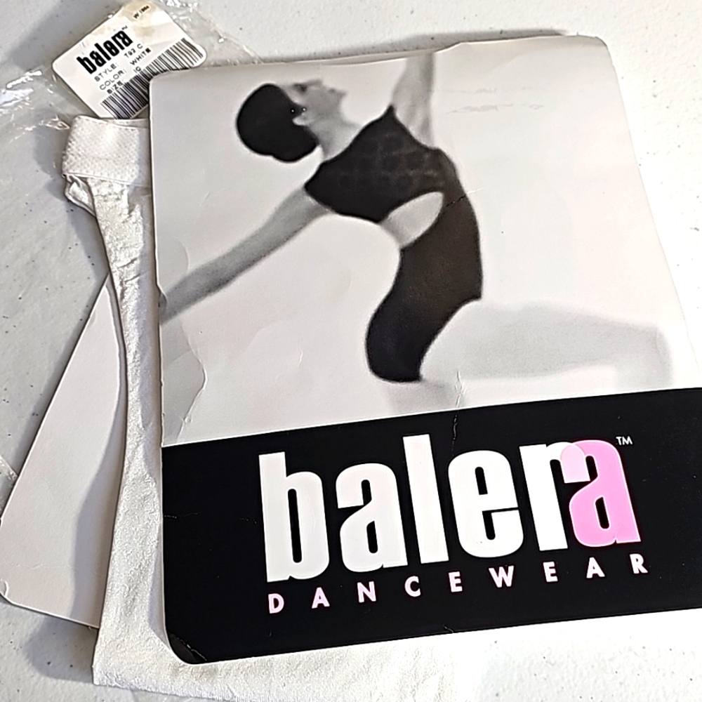 Balera White Ballet Tights T-92 C White Size IC